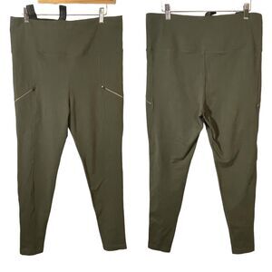 UnderTech Undercover Womens Original Concealment Leggings Green Khaki Size XXL